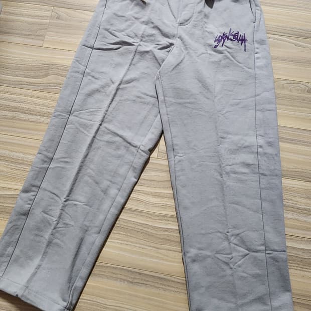세븐셀라스마일로고스웨트팬츠그레이32