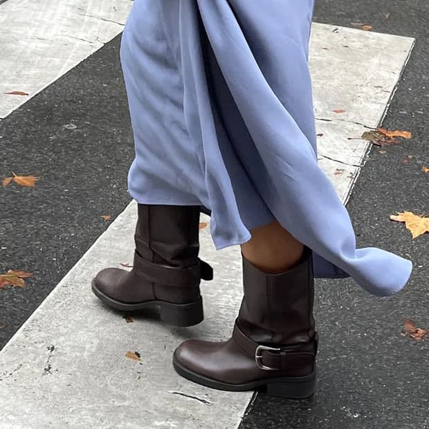 아카이브앱크 버클부츠 빈티지모카 37 (235~240)