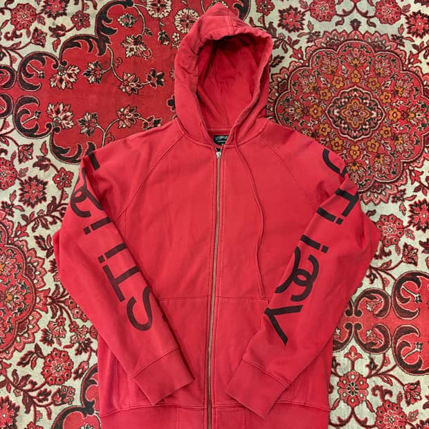 STÜSSY Zip-up Hoodie