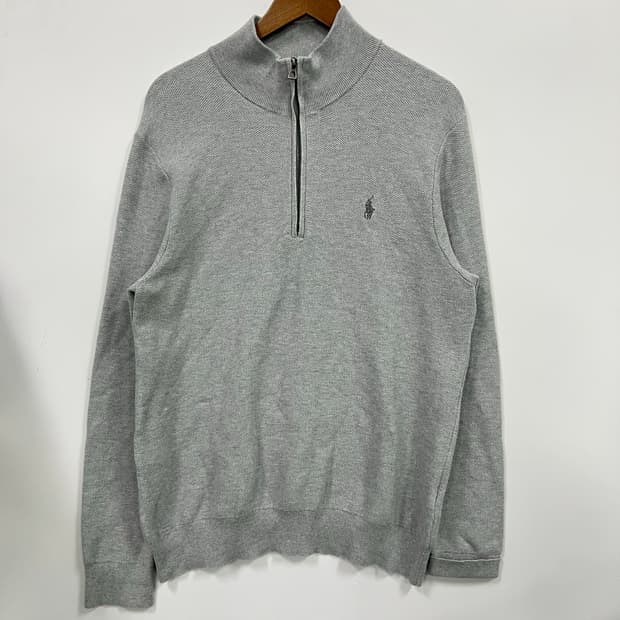 폴로 그레이 목니트