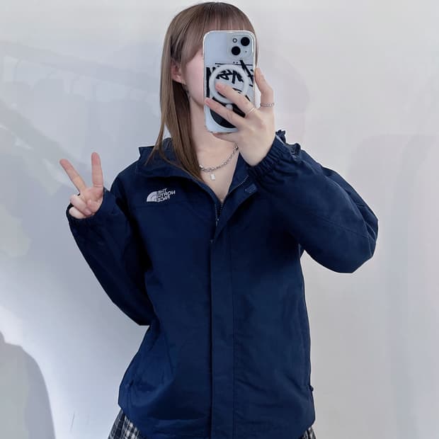 노스페이스 블랙 스몰로고 바람막이