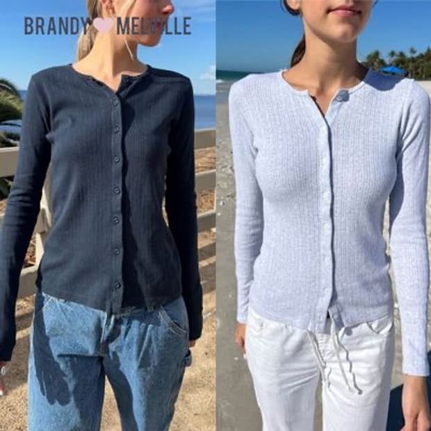 브랜디멜빌 가디건 네이비