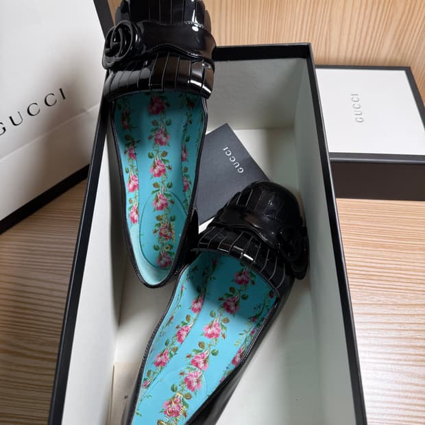 (35.5,225)구찌 마몽 플랫슈즈