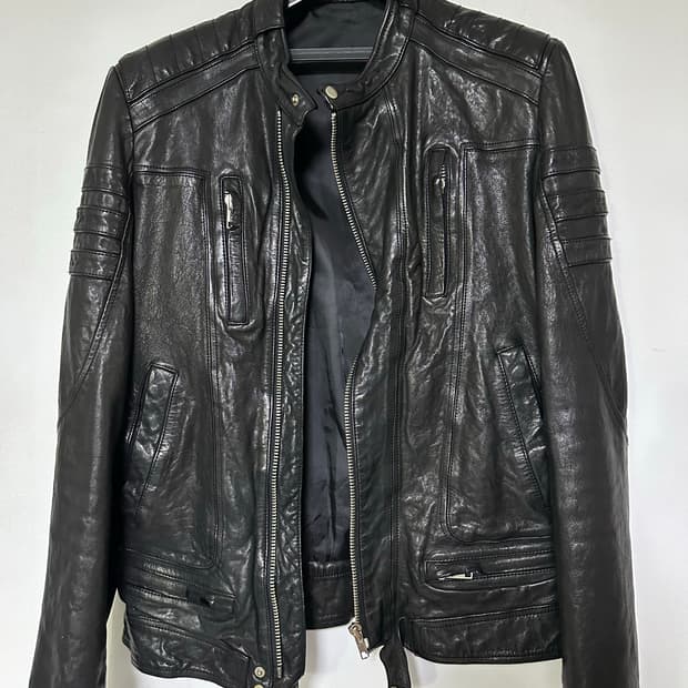 부드러운 양가죽 자켓