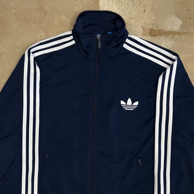 110 아디다스 파이어버드 네이비 트랙탑