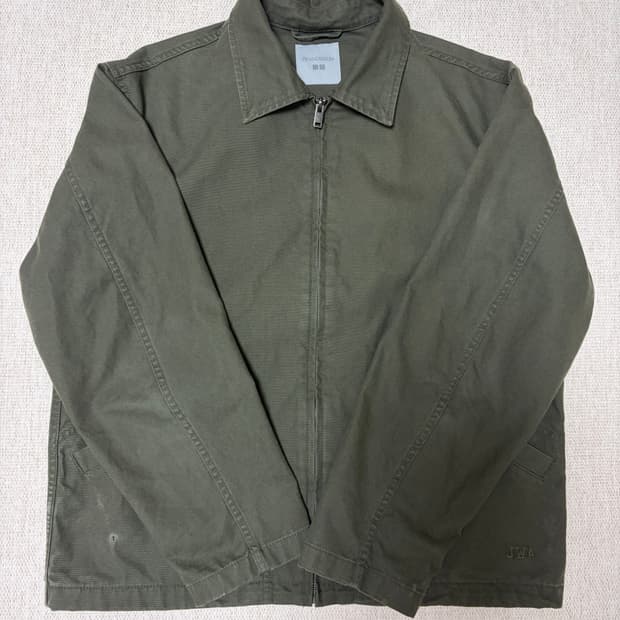 유니클로 X jw앤더슨 집업블루종