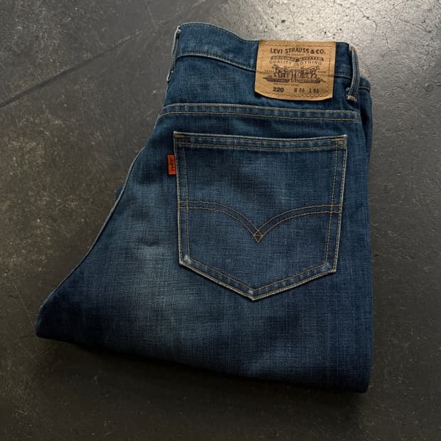 32 리바이스 오렌지탭 청바지 