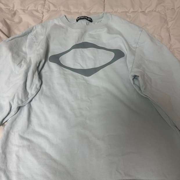 미스치프 롱슬리브 스카이블루 M