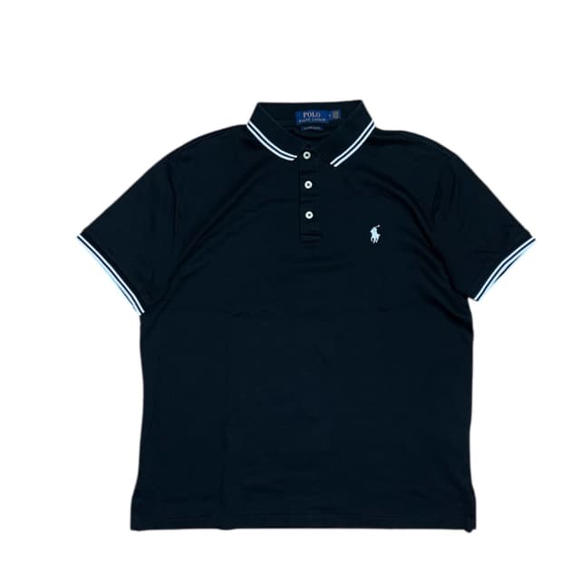 폴로 랄프로렌 화이트포니 카라 반팔티셔츠