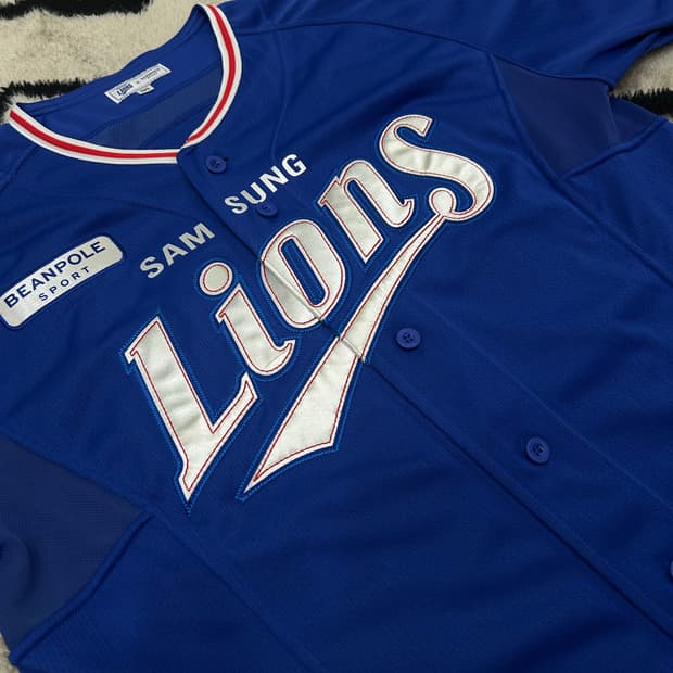 [XL]빈폴 삼성라이온즈 반팔유니폼/구자욱