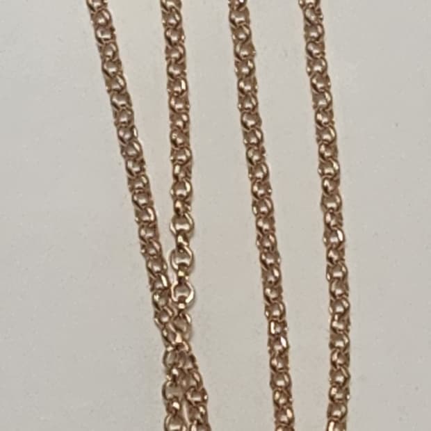 크롬하츠 롤체인 22k  20인치 