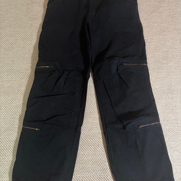 Labor Zipper pants navy