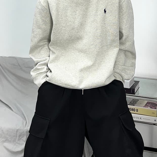 폴로 랄프로렌 그레이지 맨투맨 XL