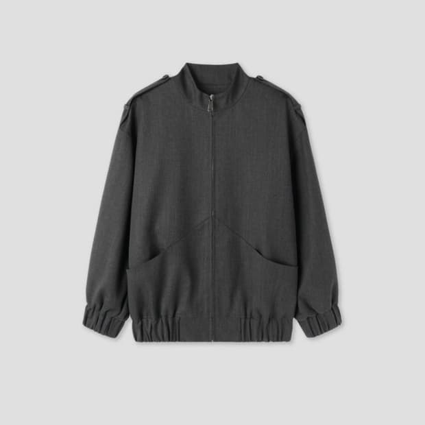 파크투 Urban Bomber 차콜 봄버자켓