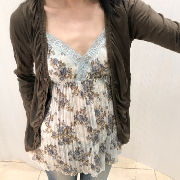 Wildflower lace cami