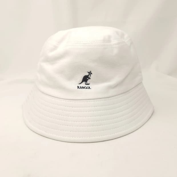 캉골 버뮤다 캐주얼 버킷햇 화이트