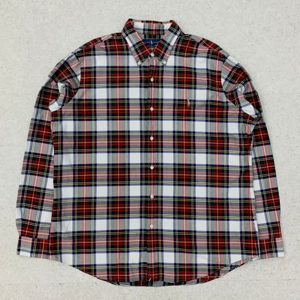 Polo 폴로 체크셔츠