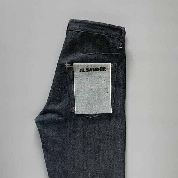 레귤러 데님 트라우저