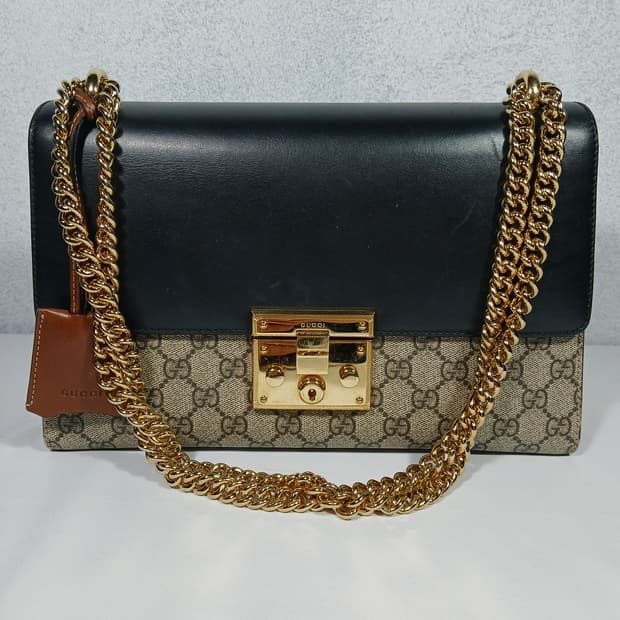 구찌 패들락 숄더백 라지 409486