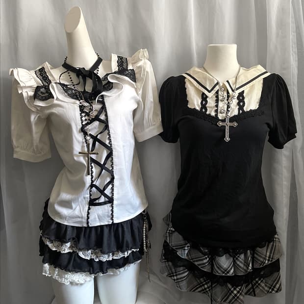 Axes femme 엑시즈팜 반팔 탑