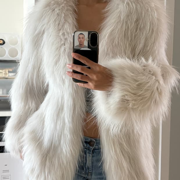 리얼 폭스 가디건