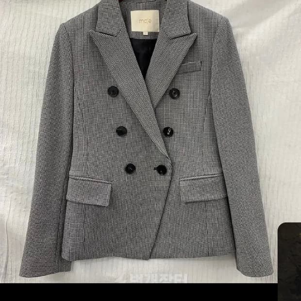 마쥬 체크 자켓 44, 55
