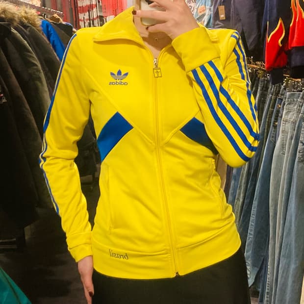 [IM]아디다스 브라질 트랙탑져지 옐로우 블루