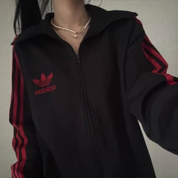 아디다스 검빨 유로파 져지 집업