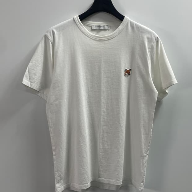 메종키츠네 폭스 라운드 반팔티 (on.366)