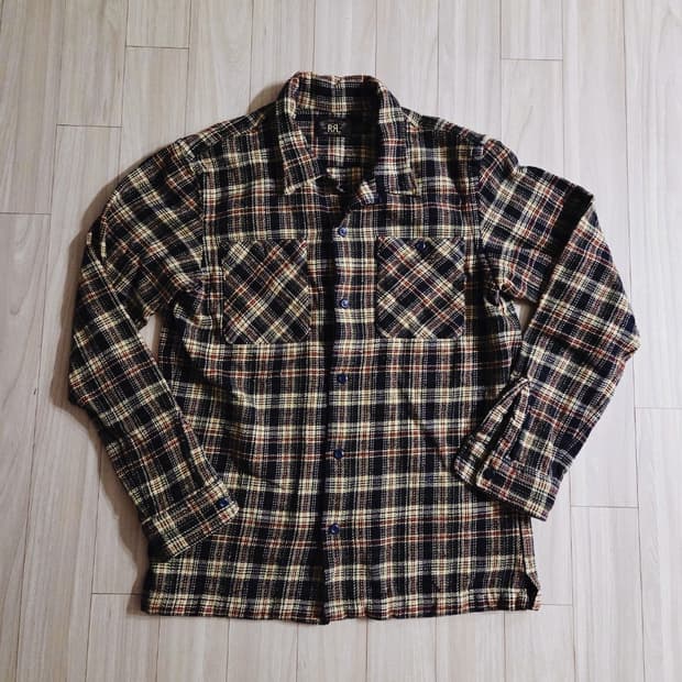 RRL 더블알엘 헤비 프란넬 셔츠 M