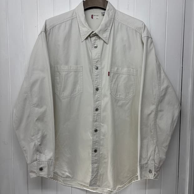 90s 오리지널 리바이스 데님 워크셔츠 XL