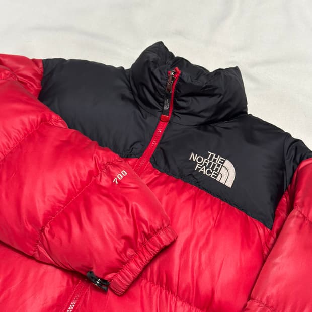 90 노스페이스 눕시 700 구스다운 패딩