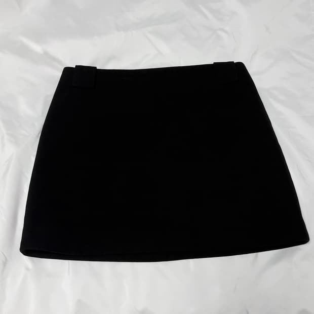 더오픈프로덕트 블랙 미니 스커트 치마 1사이즈