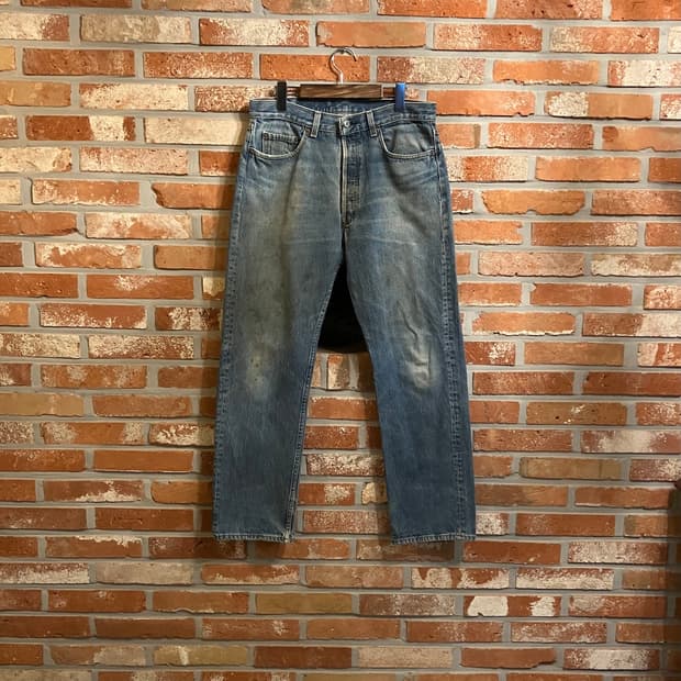 80s USA 빈티지 리바이스 501 데님 팬츠