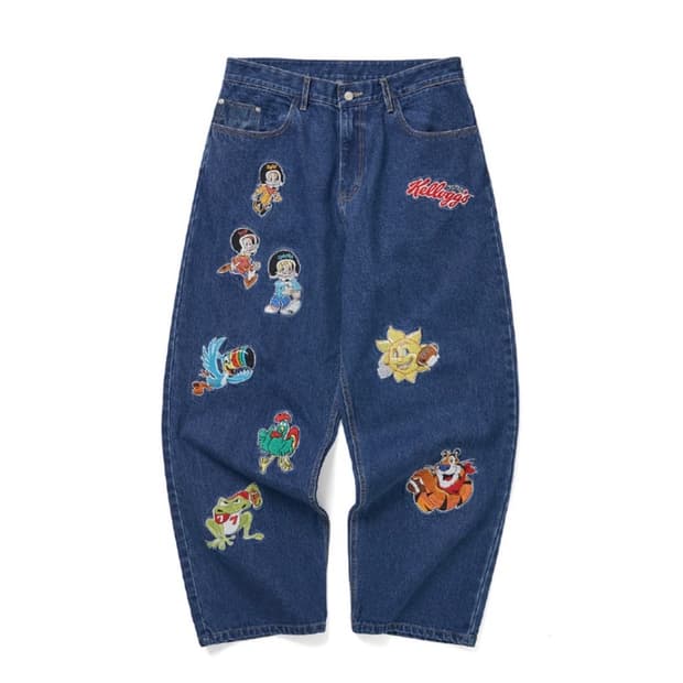 위캔더스 켈로그 콜라보 진 M사이즈