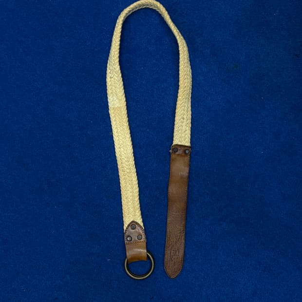 더블알엘 RRL 레더 오링 벨트