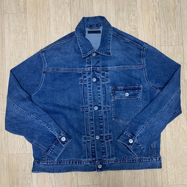 유니클로 타입1 데님자켓 라지 L