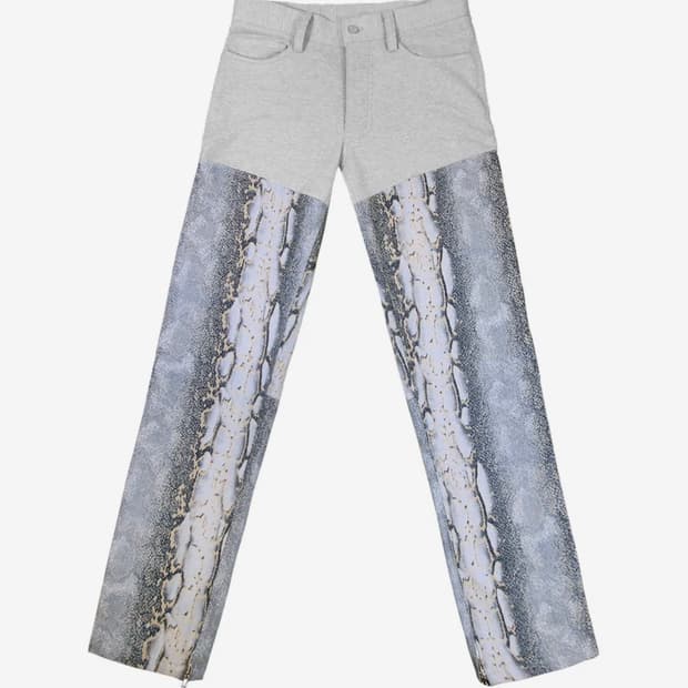 바이브레이트 PYTHON COTTON DENIM PANTS 청바지 L