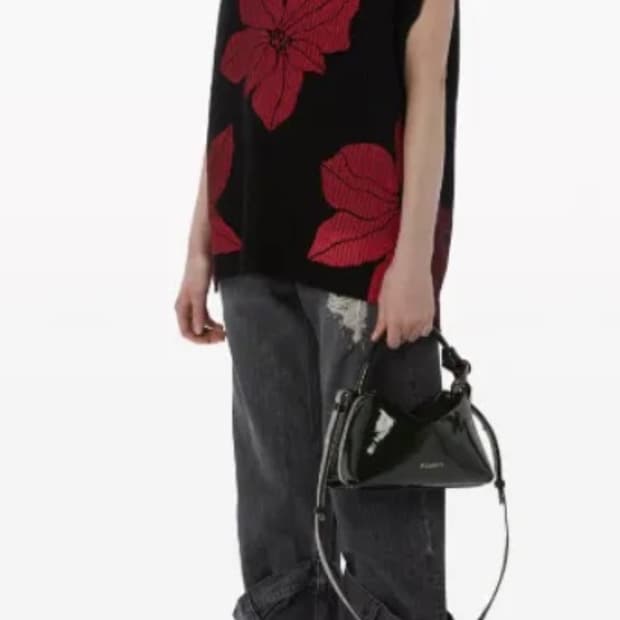 Jw anderson 니트 조끼 니트 베스트