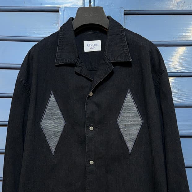 KUON 쿠온 사키오리 데님 자켓 