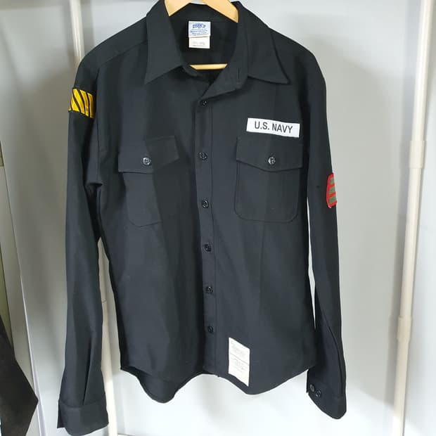 미 해군 동계 근무복 셔츠