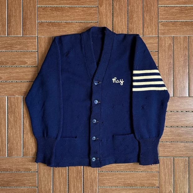 50‘s ‘Ray’ vintage letterman cardigan