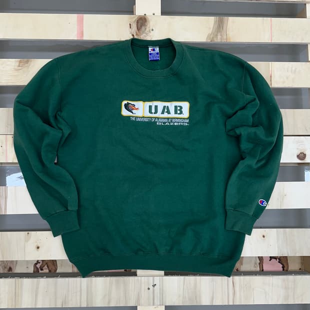 90's 챔피온 UAB 스웻 셔츠