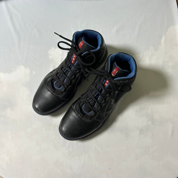 Prada high top sneakers