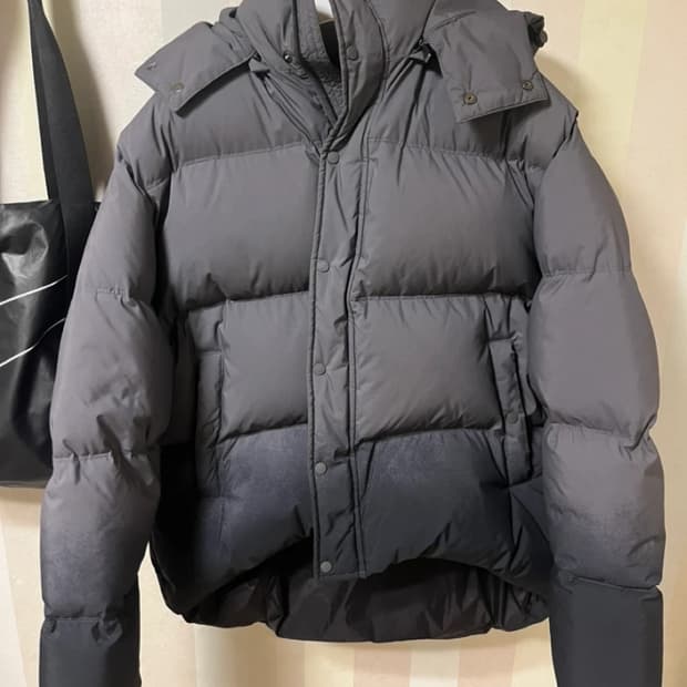 자더에러 그라데이션 패딩 m