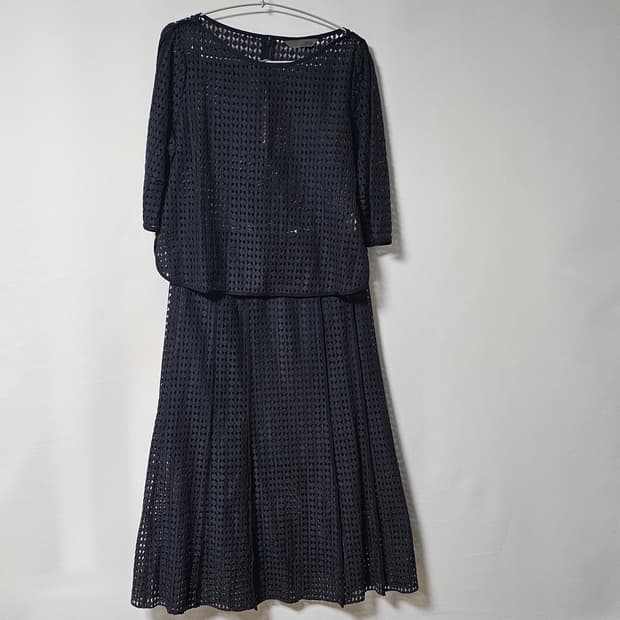 데코(DECO) 정품 여성 투피스 세트 (블라우스+치마) M사이즈