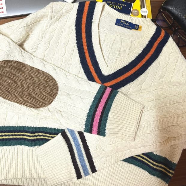 폴로 22fw 크리켓 니트