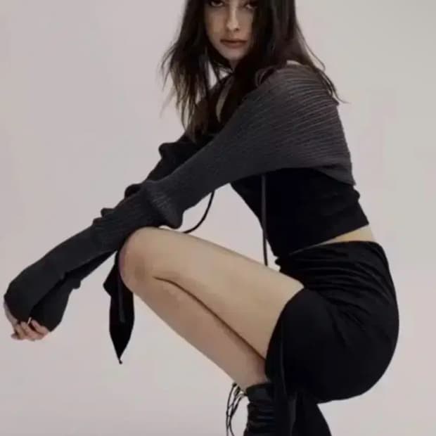 쓰리타임즈 릿볼레로 차콜