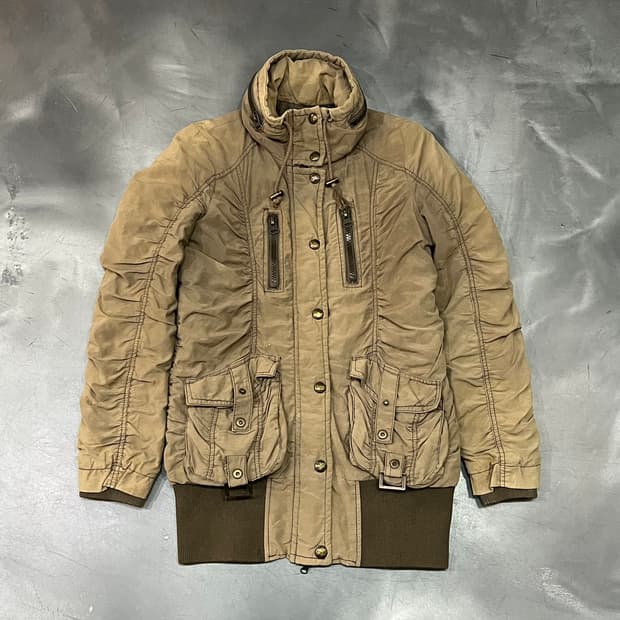  dosch 셔링 밀리터리 자켓 y16270