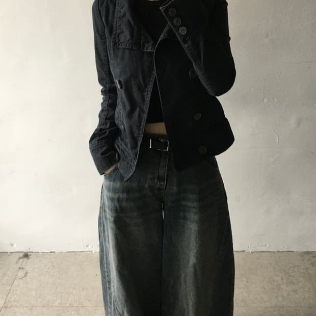 아베크롬비 카라 자켓